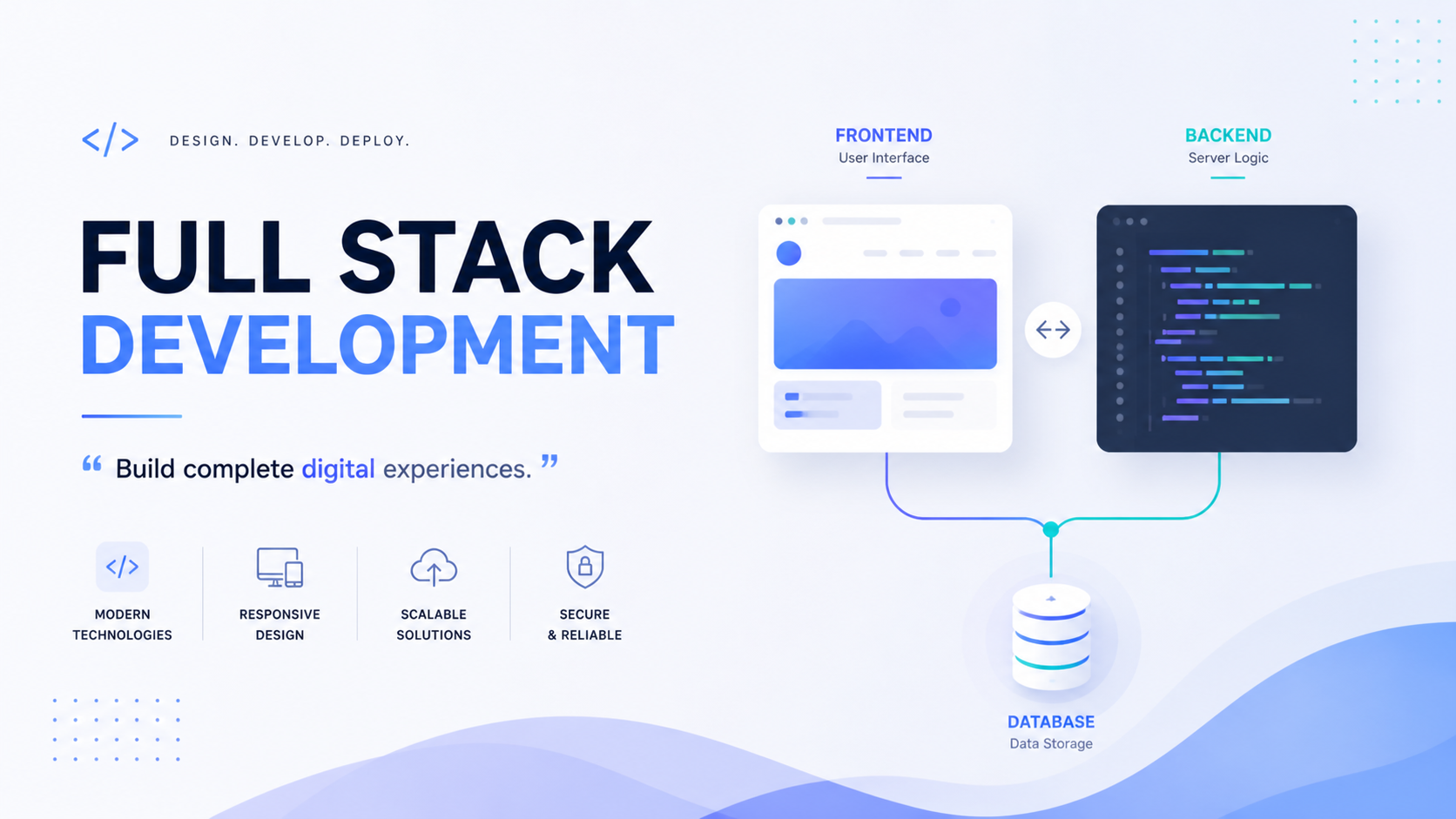 Full Stack Development